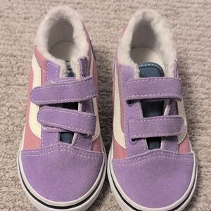 Kids Purple and Pink Shoes